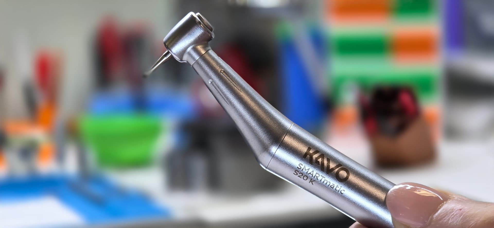 Electric dental handpiece